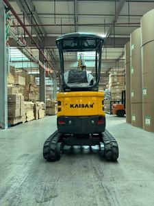 Miniexcavadora Kaisan de 2 Toneladas con Motor, Sistema Totalmente Hidráulico, Excavadora de Orugas con Bomba y Engranaje para Excavar Zanjas - Product Image 6