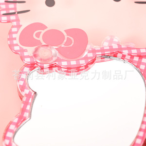 Acrylic <b>Handheld</b> <b>Mirror</b> Custom Made Portable Support Creative Diy Makeup <b>Mirror</b> - Product Image 1