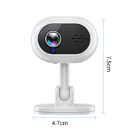 Cámara de Seguridad Inteligente WiFi A4 HD 1080P, Cámara IP Inalámbrica para el Hogar, Audio Bidireccional, Monitoreo de Video CCTV, Sistema de Vigilancia