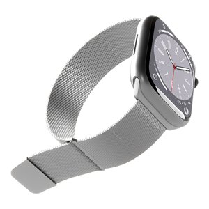 Bracelet Milanese PUMILAW44SIL pour Apple Watch, argent, 44 mm, bracelet en maille métallique pour montre connectée - Product Image 4