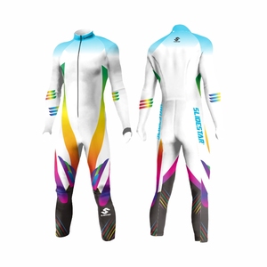 Vêtements de ski combinés nordiques personnalisés, combinaisons de course de ski <span class=keywords><strong>alpin</strong></span>, combinaisons de ski coupe-vent - Product Image 5