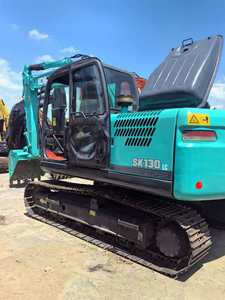 Excavatrice sur chenilles d'occasion Kobelco SK130-8, 13 tonnes, d'origine japonaise, Kobelco SK130LC, pelle de taille moyenne d'occasion pour projet de construction - Product Image 2