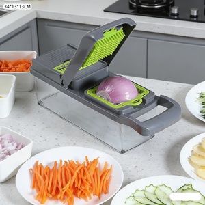 เครื่องตัดผักแบบเปียก ตะกร้าตัดผัก อุปกรณ์ครัวขนาดเล็กที่ดีที่สุด อุปกรณ์ครัววีรา ที่หั่นผัก เครื่องสับผัก เครื่องหั่นซอย - Product Image 6