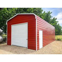 Kits de construction de carport et de garage en structure métallique préfabriquée moderne - Atelier et entrepôt industriels sur mesure