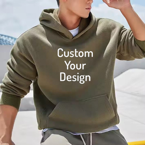 Chất Lượng Cao Bán Buôn Heavyweight Bông Hoodies Unisex Trống Thăng Hoa In Tùy Chỉnh Quá Khổ Mens Hoodies Cho Nam Giới - Product Image 1