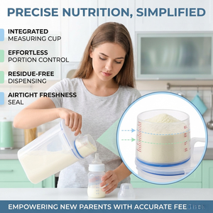 透明PP食品储存容器防潮厨房组织器分配器密封谷物保存储物盒 - Product Image 3