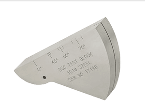 AWS 타입 SC 초음파 교정 블록 1018 스틸 테스트 블록/UT 테스트 블록 미터법 버전 초음파 결함 교정용 - Product Image 3
