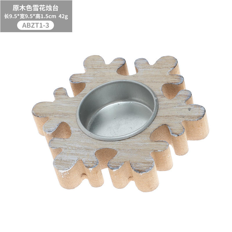 เชิงเทียนเกล็ดหิมะ42กรัม