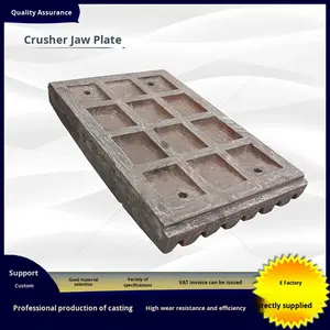 Износостойкие дробильные плиты Golden Cube из высокомарганцевой стали для горнодобывающей промышленности - Product Image 2