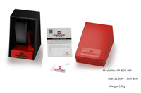 Boîte à montre Naviforce, boîte de vente au détail, boîtes originales, ensemble de montres Naviforce, emballage en papier, emballage cadeau de luxe