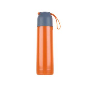 Thermos en acier inoxydable 304, mignon et compact, avec cordon en silicone, pour l'intérieur et l'extérieur - Product Image 6