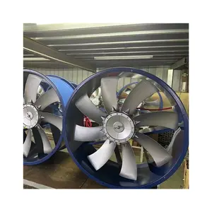 Source manufacturer air extractor for HVAC industrial ventilation bifurcated fan axial flow fans