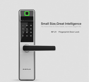 Serrures de porte d'appartement résidentiel WIFI BLE numérique chaud empreinte digitale mot de passe carte clé intelligente - Product Image 5