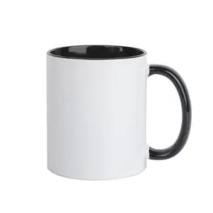 Personalized Gifts Dishwasher Safe 11Oz Blank Ceramic Coffee Sublimation Mug Customizable Custom Photo Coffee Mug With Handle