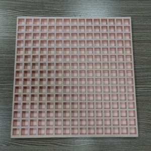 Moldes de silicona cuadrados personalizados de grado alimenticio con 225 cavidades para hacer gomitas/dulces duros/caramelos/bocadillos/chocolates - Product Image 3