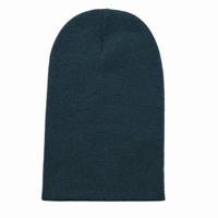 Bonnet en laine jacquard uni unisexe style streetwear hip-hop chaud 48-50cm pour l'automne et l'hiver