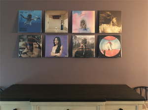 Vinyl Record Shelf <strong>Wall</strong> Mount 6 Pack Acrylic <strong>Album</strong> Cover Frames Vinyl Record Shelf 7 Inch Record cd Shelf - Product Image 6