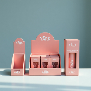 Factory Custom Stand Up Paper Box Products Set Display Packaging for Perfume Cosmetic Items - Product Image 4