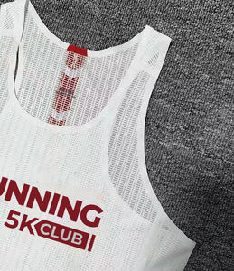 Camiseta Deportiva Personalizada de Secado Rápido para Club de Maratón, Camiseta Deportiva Transpirable de Malla sin Costuras para Gimnasio, Chaleco para Hombre - Product Image 3