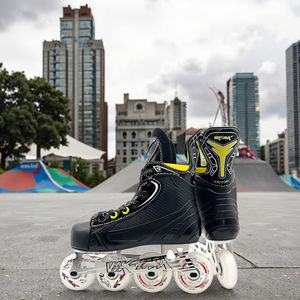 Patins à roulettes en ligne Vik Max de qualité supérieure pour hockey en extérieur, châssis en PP avec roues en PU et semelle extérieure en PVC, stock en gros, roulettes lumineuses - Product Image 3