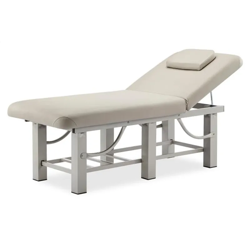 Beauty Spa Furniture Massage Table Bed Wooden Facial Bed Wooden Beauty Bed