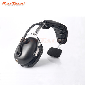 <strong>Single</strong> Ear Muff RAN-1000AQ/1E <strong>Headphone</strong> Over the Head Communication Headset <strong>With</strong> Microphone - Product Image 4