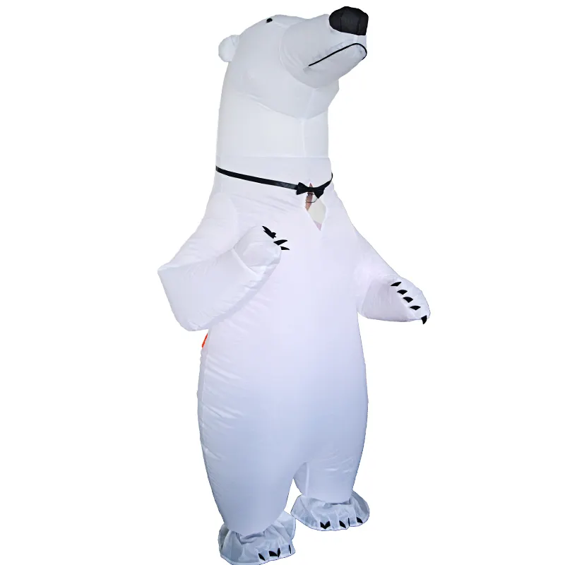 Новое поступление, высококачественный надувной полярный медведь HUAYU, надувной полный костюм для косплея, костюм-талисман для взрослых