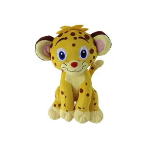 Melhor brinquedo de pelúcia macia, tigre, brinquedo, feito à mão, raposa, recheado, alta qualidade, atacado, fábrica