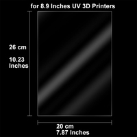 Film PFA Kecepatan Tinggi untuk Printer 3D Resin UV Heygears Rflex 2 dengan Gaya Lepas yang Lebih Rendah Daripada Lembaran Film FEP