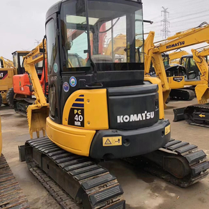 Miniexcavadora Komatsu Pc40mr usada, certificada por la CE, barata, de 4 toneladas, de segunda mano, pequeña, para granja, con EPA. - Product Image 4