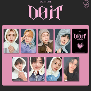 KPOP Straykids NOUVEL Album SKZ IT TAPE: DO IT 8Pcs/Set Carte postale Hyunjin Felix <span class=keywords><strong>Lee</strong></span> <span class=keywords><strong>Know</strong></span> Photocard holographique Carte laser Lomo - Product Image 3