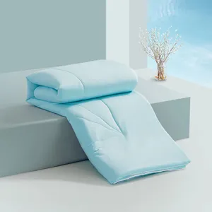 Benang pendingin Arc-Chill pola awan Ultra lembut selimut pendingin Evercool untuk tidur panas