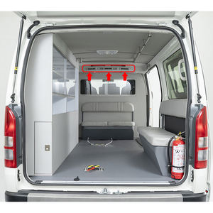 Ventilation AC avec horloge Panneau de ventilation avant Tableau de bord Sortie 5567002340 pour Toyota Corolla 2009-2013 - Product Image 2