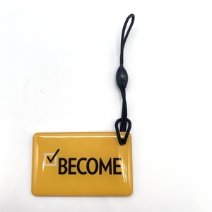 Access Control <strong>Key</strong> <strong>Fob</strong> <strong>QR</strong> <strong>Code</strong> Printing RFID Epoxy Tag Keychain <strong>Card</strong> - Product Image 4