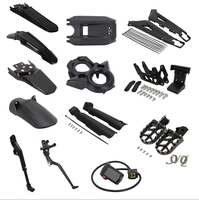 Accessoires Sur-Ron Light Bee X : Garde-boue étendu, béquille, compteur de vitesse, rehausseur de selle, repose-pieds, pièces moto 2024 2025 2026
