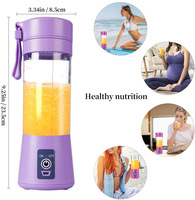 Hete Verkoopproducten Draagbare Liquidizer Blender Usb Elektrische Sapmachine Fruitpers Persoonlijke Citroenpers Afzuigmachine