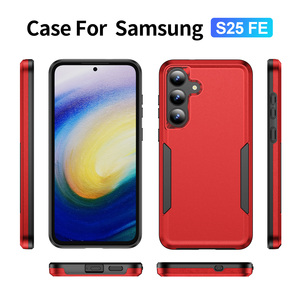Nouvelle coque de téléphone hybride en TPU et PC à double couche, protection intégrale, robuste, pour Samsung S25 FE, coque de téléphone portable avec pare-chocs résistant - Product Image 3