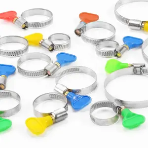 Kẹp Ống Loại Chìa Khóa Bằng Thép Không Gỉ 304 Hoặc 201 Đức Kẹp Ống Bánh Răng Sâu Kẹp Ốc Vít Kim Loại - Product Image 1