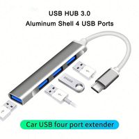 Adaptateur OTG Multi-Port Type C 4 Ports USB C 3.0 Hub Prix de Gros Compatible Ordinateurs Portables et de Bureau