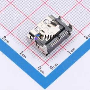 ZX-HDMI-WTM19148 HDMI Connector SMD Connector ( Connector Type: HDMI-A )( Gender: Female )( Total Number of PINs: 19P ) - Product Image 2