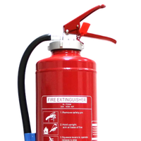 Extincteur à poudre sèche ABC de 6 kg, homologué CE EN3 MED
