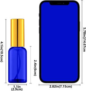 Wholesale 50ml Empty Glass Spray Bottle for Hair Oil & Essential Oil with <b>Black</b> Sprayer Screen Printing <b>Reed</b> <b>Diffuser</b> - Product Image 4