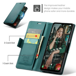 CaseMe Housse RFID pour tableau de bord <span class=keywords><strong>Samsung</strong></span> A15 A05s A25 A35 A55 5G Housse <span class=keywords><strong>Smart</strong></span> Money Pouch Porte-carte de crédit pour <span class=keywords><strong>Samsung</strong></span> A25 Case - Product Image 3