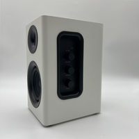 Zweiwege 50W 3-Zoll-Subwoofer Holz-Regallautsprecher Computer-Lautsprechersystem 2.0 Aktiv Kabelgebunden/Kabellos für Heimkino Studiomonitor