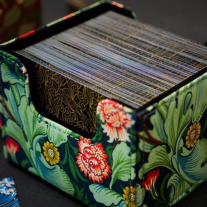 Customizable Double <b>Sleeve</b> <b>Card</b> 100+ Leather Deck Box Square Corners Flannel Lining 2 PP Boards TCG/Commander/Yugioh - Product Image 5