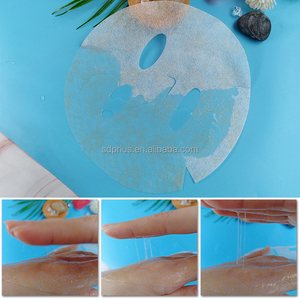 Materiale per Maschere Facciali Ecologico e Altamente Assorbente, Carta Stampata con Pizzo Dorato, Tessuto per Maschere Facciali Liofilizzate - Product Image 5