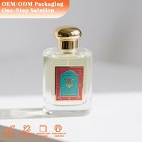 Étiquette métallique de bouteille de parfum de vin de bougie d'impression professionnelle personnalisée étiquette promotionnelle de bouteille de parfum vintage en aluminium gaufré