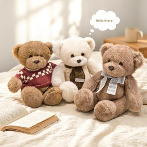 Peluche Ours Mignon avec <span class=keywords><strong>Pull</strong></span>, pour les 14 ans et plus, Compagnon de Croissance et Ours de Thérapie Adorable - Product Image 2