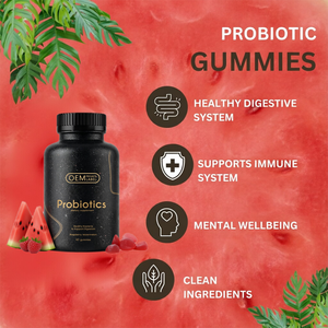 Gummies Probiotiques OEM : Complément Alimentaire pour la Santé, Fibres et Vitamines pour le Soutien Digestif - Product Image 3