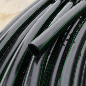 Tuyau en polyéthylène haute densité prix <span class=keywords><strong>diamètre</strong></span> tuyau roulé 4 pouces HDPE bobine tuyau en caoutchouc Pe Irrigation tuyau noir avec bande bleue - Product Image 4